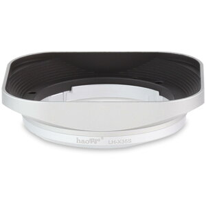 �y���������zHaoge LH-X35S �o���l�b�g���^���X�N�G�A�����Y�t�[�h�V�F�[�h for Fuji Fujinon XF 35mm F2 R WR XF35mmF2 , XF 23mm f2 R WR XF23mmF2 , XC 35mm F2 XC35mmF2 �����Y �����p LH-XF35-2 ��