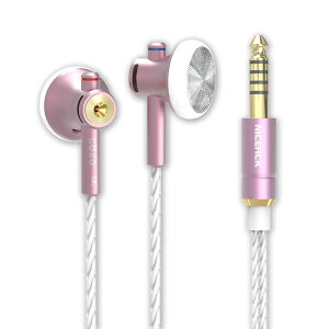 �y���������zNICEHCK EB2S 15.4mm�_�C�i�~�b�N�h���C�o �C���i�[�C���[�^�C���z�� ���{LPC�U���� 1DD �V���v���ŃN���V�b�N�ȃf�U�C�� �A���~�j�E������➑� 3.5mm�o�����X�v���O �����x���P�[�u��