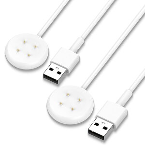 �y���������zGoogle Pixel Watch 3 / Pixel Watch 2 / Fitbit Versa 4 / Sense 2 �p �[�d�P�[�u�� �[�d�� KONXISA 1m���� ���C�[�d USB�R�l�N�^ ���ϋv �y�� ������ �����^�ѕ֗� �X�}�[�g�E�H�b�`�A�N�Z�T���[�i2�{