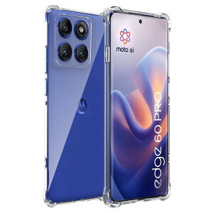 �y���������zFor Motorola edge 60 Pro/60s Pro �P�[�X �N���A Moto EDGE 60 Pro/60s Pro �Ή� �J�o�[ TPU�f�� �ϏՌ� �Ռ��z�� �S�ʕی� �J�����ی� ���^ �y�� Greerass ����~�� ���΂ݖh�~ �w��h�~ ���� �ϋv 