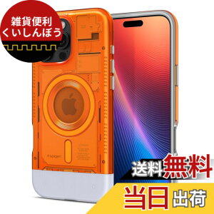 �y���������zSpigen iPhone 16 Pro Max �P�[�X MagSafe�Ή� �}�O�l�b�g���� �ČRMIL�K�i �N���V�b�N�EC1�E�}�O�t�B�b�g ACS08559 (�^���W�F����)
