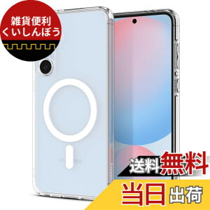 �y���������zSpigen Galaxy S24 FE �P�[�X Magsafe�Ή� Qi2�[�d �N���A ���ςȂ� 2�d�\�� �ČRMIL�K�i�擾 �ϏՌ� ���菝�h�~ �E���g���E�n�C�u���b�h���^�������O�}�O�t�B�b�g ACS08622 (�z���C�g)