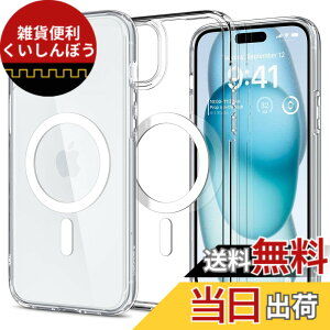 �y���������zSpigen �y�n��18�N�̋Z�p�́z iPhone 15 �P�[�X MagSafe �N���A �ϏՌ� �ČRMIL�K�i�擾 �X�g���b�v�z�[�� ���ϗ}�� ���� �X�g���b�v�z�[�� �}�O�l�b�g���� 2�d�\�� �����Y�ی� �C�菝�h