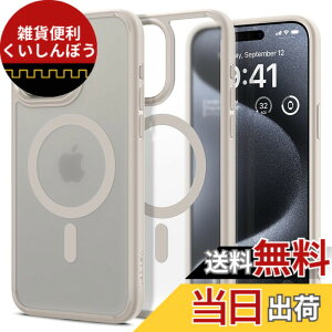 �y���������zSpigen �y�n��18�N�̋Z�p�́z iPhone 15 Pro �P�[�X MagSafe�Ή� �ϏՌ� �ČRMIL�K�i�擾 �X�g���b�v�z�[�� ���ϗ}�� ������ �X�g���b�v�z�[�� 2�d�\�� �����Y�ی� �C�菝�h�~ MagSafe ���C