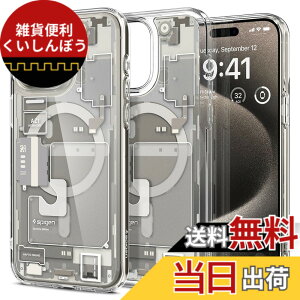 �y���������zSpigen �y�n��18�N�̋Z�p�́z iPhone 15 Pro Max �P�[�X �N���A MagSafe�Ή� �ČRMIL�K�i �E���g���E�n�C�u���b�h�E�}�O�t�B�b�g ACS07211 (�[���E�����E�i�`�������E�`�^�j�E��)