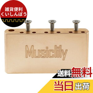 �y���������zMusiclily Ultra �u���X 36mm �V���[�gMIM�X�^�C�� �g�������u���b�N 10.5mm���s�b�`������Squier Pre-2020 Affinity�X�g���g�g�������u���b�W�p
