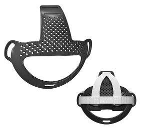 �y���������z[SHEAWA] for Meta Quest 3 �w�b�h�o���h �X�g���b�v TPU�S�� ��������z�[���h ���ւ̕��S��a�炰 ��� �݊��i �A�N�Z�T���[ (�u���b�N)