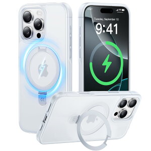 �y���������z�y8�N�Ԃ̋Z�p�����I4in1�����\���f���zCASEKOO iPhone 16 Pro Max �p �P�[�X �ČRMIL�K�i ���c���� �w��h�~ �}�b�g�d�グ �ő�25W�}���[�d�Ή� MagSafe�Ή� ���ϖh�~ ������ �X�g���b�v�z