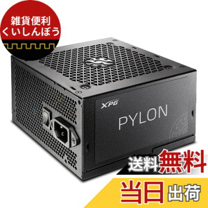 �y���������zXPG PYLON �p�C���� 650W PC�d�����j�b�g [ 80PLUS Bronze�F�؎擾 ] PYLON650B-BKCJP