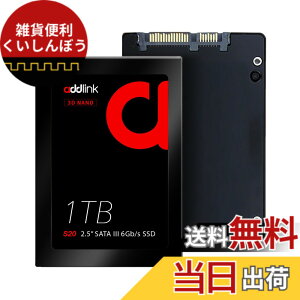 �y���������zaddlink S20 ��p�� 1TB ����SSD | �ǎ��ő� 500MB/s �����ݍő� 450MB/s| 3D NAND�̗pSATA III 6Gb/s 2.5�C���` | �yPlayStation4 ����m�F�ρz���[�J�[3�N | �m�[�g�p�\�R��/�f�X�N�g�b�vPC�Ή�