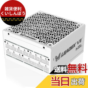 �y���������z�X�[�p�[�t�����[(Superflower) SUPERFLOWER ATX3.0�d�� LEADEX VII GOLD 1300W WT �t�����W�����[ 80PLUS GOLD�F�� Cybenetics�uPlatinum�v�F�� 12VHPWR�Ή� 10�N ���{���K�㗝�X�i