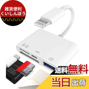 �y���������zLightning to USB Micro SD SD�J�[�h���[�_�[�i4in1�j�A�_�v�^�[ Apple �Ή�iPhone 14 13 12 11 Pro Max �Ή�iPad�p �R���p�N�g�t���b�V�� �P�[�u�� �������[�X�e�B�b�N �ʐ^�p