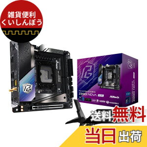 �y���������zASRock �}�U�[�{�[�h Z890I Nova WiFi Intel CPU Core Ultra (LGA1851) �Ή� Z890 �`�b�v�Z�b�g DDR5 Mini-ITX �}�U�[�{�[�h �y�������K�㗝�X�i�z