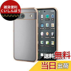 �y���������z�G���R�� Google Pixel 8a �P�[�X �J�o�[ ���� �ϏՌ� �Ռ��z�� �n�C�u���b�h TPU ���^���b�N�t���[�� �J�����ی� ���C�����X�[�d �Ή� ���^���b�N�S�[���h PM-P241UCTMKGD
