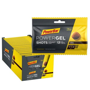 �y���������zPowerbar PowerGel Shots Cola 24x60g - �Y�������K�� C2MAX + 75mg �J�t�F�C��