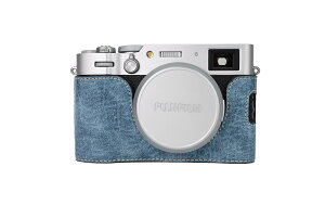 �y���������zRieibi X100VI ��p PU ���U�[�n�[�t�ی�{�f�B�P�[�X �d�r�����֗� �O�r�l�W���t���i�f�j���J���[�j