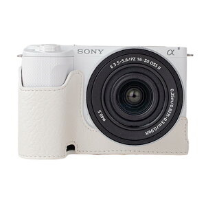 �y���������zRieibi �J�����P�[�X�ASony ZV-E10 II ZV-E10M2 �pPU���U�[�n�[�t�P�[�X�ASony ZV-E10 II�p�ی�P�[�X Sony ZVE10 II�p�J�o�[�A�����J�����o�[�W�����ƃn���h�O���b�v�f�U�C��