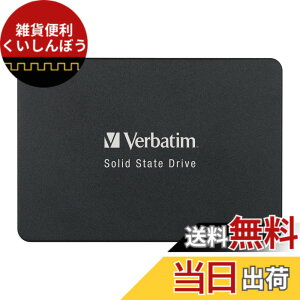�y���������zVerbatim �o�[�x�C�^�� ����SSD 2.5 �C���` SATA III 7mm Vi550�V���[�Y 1TB �ő�Ǎ� 520MB/s �����㗝�XIO Data�T�|�[�g 49353-J