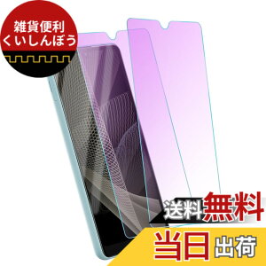 �y���������z�y�u���[���C�g�J�b�g�z Xperia Ace III �p/Xperia Ace II �p �K���X�t�B���� �u���[���C�g �����K���X SO-53C SOG08 SO-41B �t�B���� �����ߗ�/�C�A�[��/�\��t���ȒP/2������