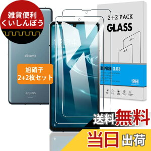 �y���������z�y2+2���Z�b�g�z �Ή� AQUOS sense6 / AQUOS sense 6s �K���X�t�B���� +�J�����t�B���� �y���{���Ɏq �d�x9H�z AQUOSsense6 SH-54B SHG05 SH-M19 / AQUOSsense6s SHG07 �p �t�B���� �����K���X �t���ی�t