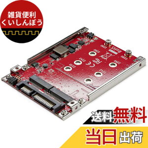 �y���������zStarTech.com 2�X���b�gM.2 - SATA�A�_�v�^ 2.5�C���`�h���C�u�x�C�Ή� RAID 2x M.2 NGFF SSD�A�_�v�^ SATA 3.0(6Gbps) S322M225R