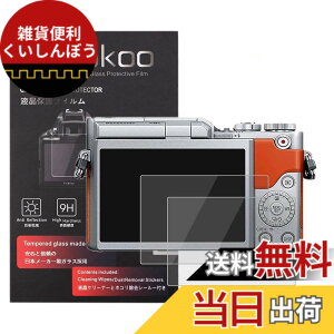 �y���������zkinokoo �t���ی�t�B���� Panasonic �f�W�^���J���� Lumix DC-GF10/GF90��p �d�x9H �����ߗ� �ώw�� �C�A���� �����K���X ����0.3mm 2���Z�b�g �W���N���X�t��(DC-GF10/GF90��p)