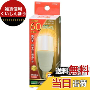 �y���������zLED�d�� T�` E17 60�`���� �d���F LDT6L-G-E17 IG92 06-3739 OHM �I�[���d�@