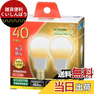 �y���������z�I�[���d�@ LED�d�� ���` E17 40�`���� �d���F 2���� LDA4L-G-E17IH92-2 06-3439 OHM