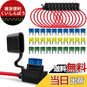 �y���������zGTIWUNG �q���[�Y�z���_�[ 12AWG 10�� ���ϋv �C�����C�� ATC/ATO ���^ �~�j���^ ��w �h���h�o 32V 30A �����ԗp�i�~�j���^�q���[�Y�p�j 30�u���[�h�q���[�Y