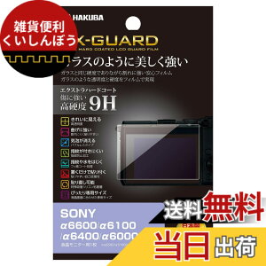 �y���������z�n�N�o HAKUBA �f�W�^���J�����t���ی�t�B���� EX-GUARD ���d�x9H SONY ��6600/��6100/��6400/��6000 ��p EXGF-SA6600