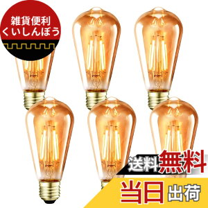 �y���������zLVWIT �G�W�\���d�� E26���� LED�d�� 60W�` �G�W�\�������v �G�W�\���o���u ST64 6W �d���F ���F ���ߐF 720LM �t�B�������g �d�� �ȃG�l ���g�� �y���_���g �V�[�����O �X�^���h ������