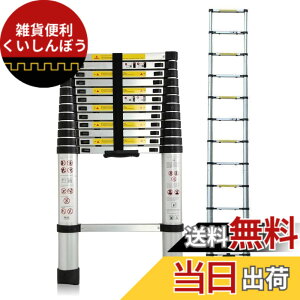 �y���������zDayPlus �L�k�͂��� �Œ�3.8 m (12.5 ft) �܂��ݐL�k��q ���@�\�A���~�͂��� �����^�тɕ֗� �y�� �ω׏d150 kg �������O���p �������b�N ���S���b�N �X���C�h�� �A���~��q �z�[��