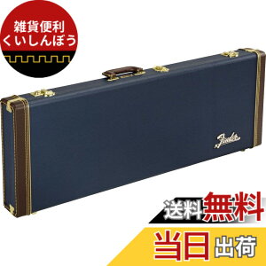 �y���������zFender �t�F���_�[ �n�[�h�P�[�X Classic Series Wood Case Strat/Tele, Navy Blue