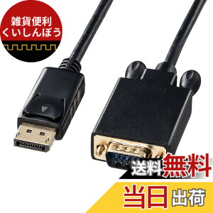 �y���������z�T�����T�v���C(Sanwa Supply) DisplayPort-VGA�ϊ��P�[�u��(�u���b�N�E1m) KC-DPVA10