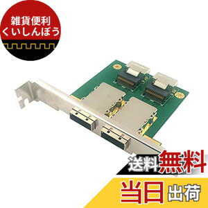 �y���������zNFHK Dual Ports Mini SAS SFF-8088 To SAS 36�s��SFF-8087 PCI��PCBA�̏����A�_�v�^