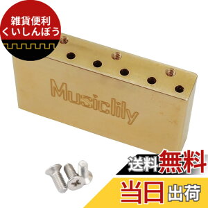 �y���������zMusiclily Ultra �u���X 40mm�g�������u���b�N 10.5mm���s�b�` 2�_�x�� �����ƃC���h�l�V�A��Squier�X�^���_�[�h�V���[�Y�̃G���L�M�^�[�u���b�W�p