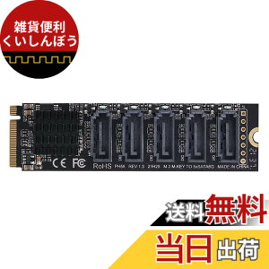 �y���������zXiwai NGFF NVME M-Key PCI Express to SATA 3.0 6Gbps 5�|�[�g �A�_�v�^�[ �R���o�[�^�[ �n�[�h�h���C�u�g���J�[�h JMB585 2280