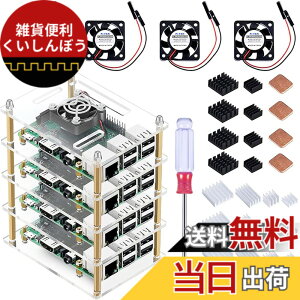 �y���������zYoumile Raspberry Pi 4/3/2���f��B�p�A�N�����P�[�X�i��p�t�@���A�q�[�g�V���N�t���A4�w�j