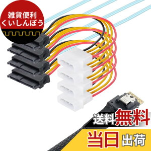 �y���������zCablecc Slimline SAS 4.0 SFF-8654 4i38�s���z�X�g����4SAS29�s��SFF-8654�^�[�Q�b�g�n�[�h�f�B�X�N�t�@���A�E�gRAID�P�[�u��1M