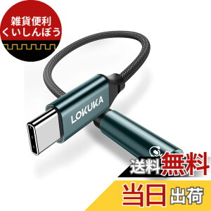 �y���������zLOKUKA usb c �C���z���W���b�N DAC���� �n�C���]�Ή� ���ϋv �ʘb/���ʒ���/���y�Đ��Ή� �C���z���ϊ��A�_�v�^ MacBook/iPad Pro/Air/Android/type c �@��p 20cm LC1