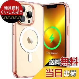 �y���������zJETech iPhone 13 Pro �}�O�l�b�g �P�[�X(6.1�C���`�p) MagSafe ���C�����X�[�d�Ή� �Ռ��z�� �o���p�[�J�o�[ �����h�~ �����o�b�N (���[�Y�S�[���h)