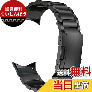 �y���������z[MaKTech] �`�^�����X�g�o���h Google Watch�p ���^���u���X���b�g�X�g���b�v �g�[�^�X�o�b�N���t���A�_�v�^�[�t�� Google Pixel Watch 3 41mm [2024]/Watch 2/1�p (�u���b�N)