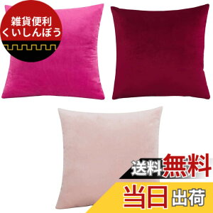 �y���������zYunJeude �N�b�V�����J�o�[ 40x40cm �k�� 3���Z�b�g ������� ���� �x���x�b�g���n ���_�� �A���e�B�[�N �t�@�X�i�[ �C���e���A �ƒ둕�� �� �������� (40x40, ���b�h)