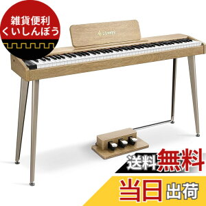 �y���������zDonner �d�q�s�A�m 88���� �ł񂵂҂��� �x���V�e�B�Z���V�e�B�u���� �^�b�` MIDI 3�{�y�_�� �X�^���h �A�_�v�^�[�t �����݂�������ؐ� ���S�� �R���p�N�g ���{������� �I�[�N�� 