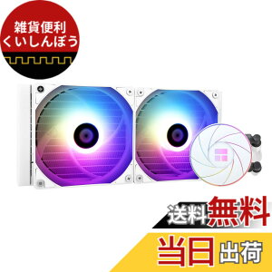 �y���������zThermalright AQUA ELITE 240 WHITE ARGB ����CPU�N�[���[�A240��p��T�C�Y�A120mm PWM�t�@��x2�AS-FDB�x�A�����O�AAMD/AM4/AM5�AINTEL LGA1150/1151/1155/1156/1200/20XX/ �p ARGB�I�[���C������ 1700