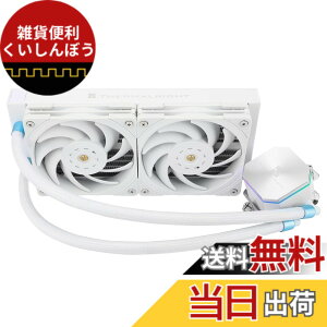 �y���������zTHERMALRIGHT Frozen Edge 240 White PWM�t�@���t���t��CPU�E�H�[�^�[�N�[���[�A240mm�z���C�g�R�[���h���E�d�l�AAMD/AM4/AM5�p�̓����E�H�[�^�[�N�[���[�q�[�g�V���N�A�C���e��LGA1700/1150/1151/1