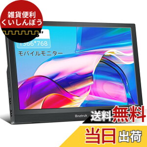 �y���������z13.3 �C���` ���o�C�����j�^�[ Bnztruk ���^ �y�� HD 1366x768 PC 16:9���j�^�[ HDMI�|�[�g�����݊��� �m�[�g�p�\�R�� Laptop Raspberry Pi 4B/3B+/3B PC Computer PS4 PS5