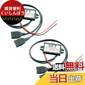 �y���������zRenjzle USB�d���A�_�v�^ �f���A���_�u�� 2 USB DC-DC �J�[�R���o�[�^ ���W���[���ԗp�d�͕ϊ��� �d���R���o�[�^ (��*2)