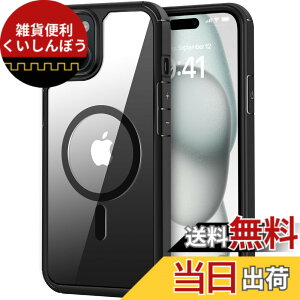 �y���������zTENDLIN iPhone 15 Plus �p�P�[�X MagSafe�Ή� ���^ ���ϖh�~ �ϏՌ� �Ή��A�C�t�H��15 Plus �J�o�[�i�u���b�N�j