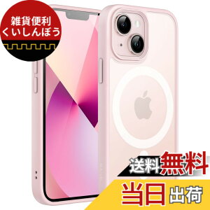 �y���������zJETech iPhone 13 mini 5.4�C���`�p �}�O�l�b�g �P�[�X MagSafe�ɑΉ� �������̃}�b�g�w�� ���^ �ϏՌ� �J�o�[ (�s���N)